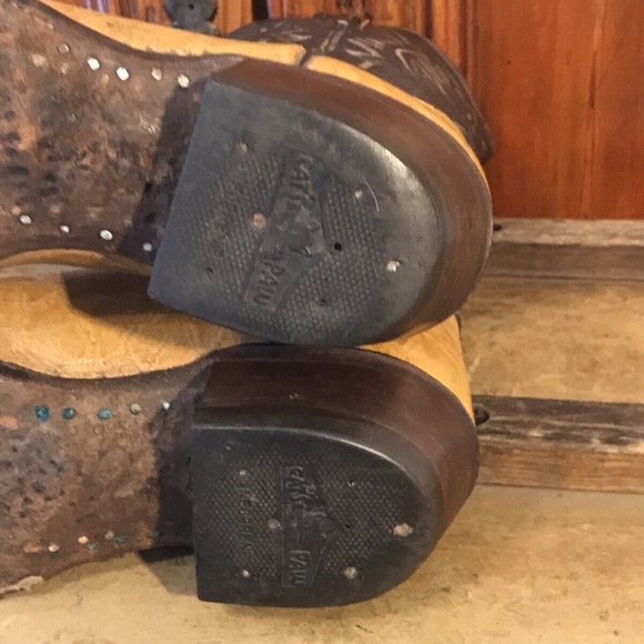 Vintage ADAMS Cowboys Western Boots Billy Martins Mens Size 8.5 D MSRP $575 - Picture 7 of 7